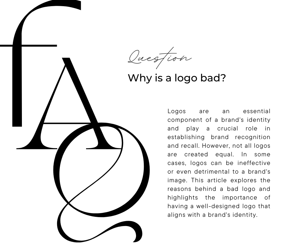 Why is a logo bad